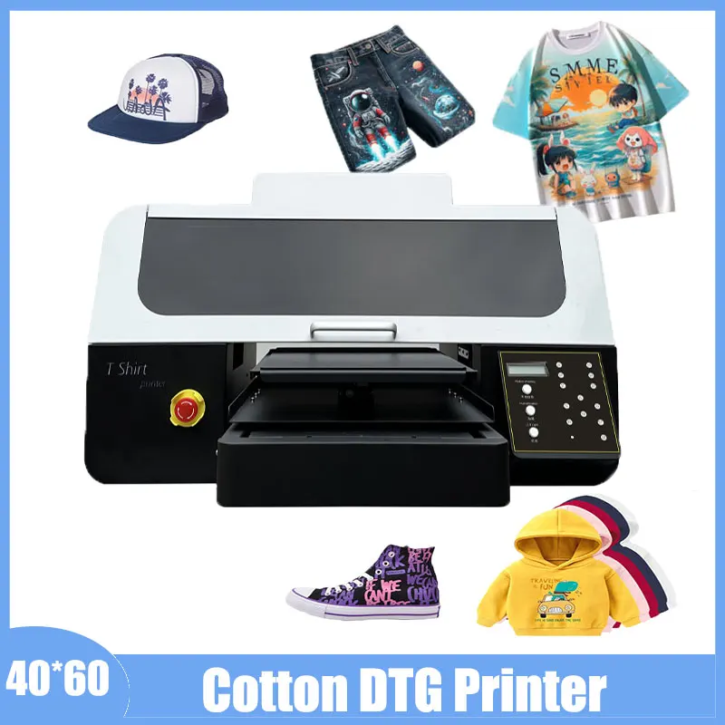 Commercial Good T-shirt A3 DTG Printer i3200 High Resolution Impresora 2pcs Hoodies Bag XP600 DTG Printing