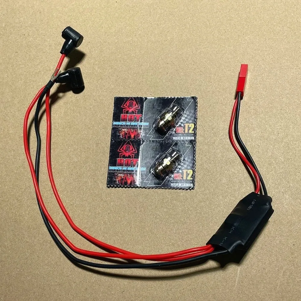 Modelo de motor ESC, módulo de potencia de encendido para TOYAN L200AC, modelo de motor de metanol de doble cilindro, accesorios de arranque, bujía