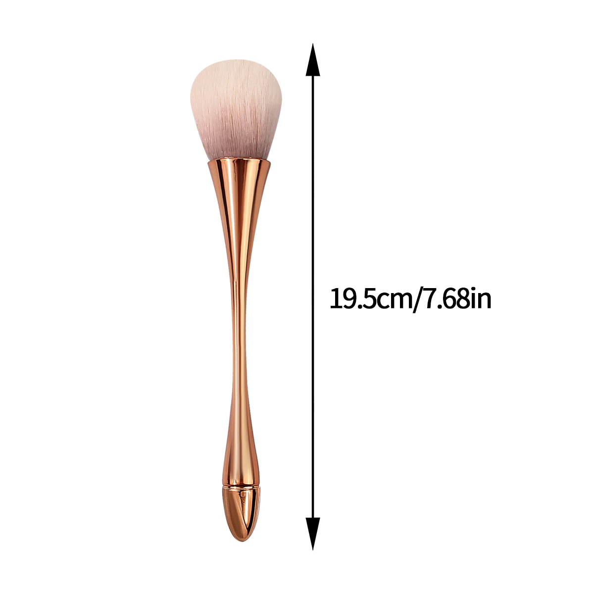 1 peça escova de pó facial macia, escova multifuncional de remoção de poeira para arte em unhas, escova de limpeza de poeira de unhas, ferramenta especial