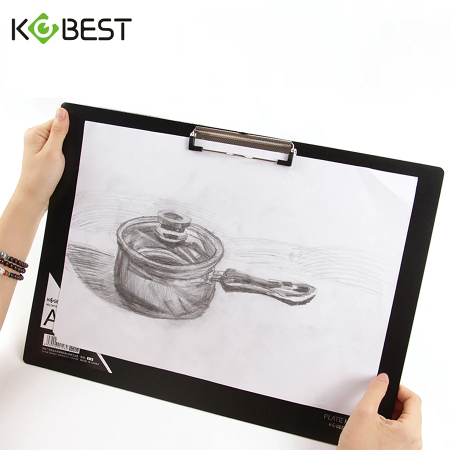 A3 Clipboard - Outdoor Sketching Clipboard, 8K Drawing Board Clip, Student Writing Pad, Office Document Holder