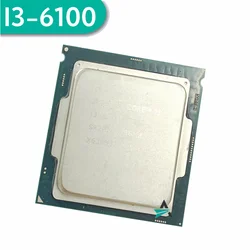 Core i3 6100 3.7GHz 3M Cache Dual-Core 51W CPU Processor SR2HG LGA 1151 I3 6100 Free Shipping