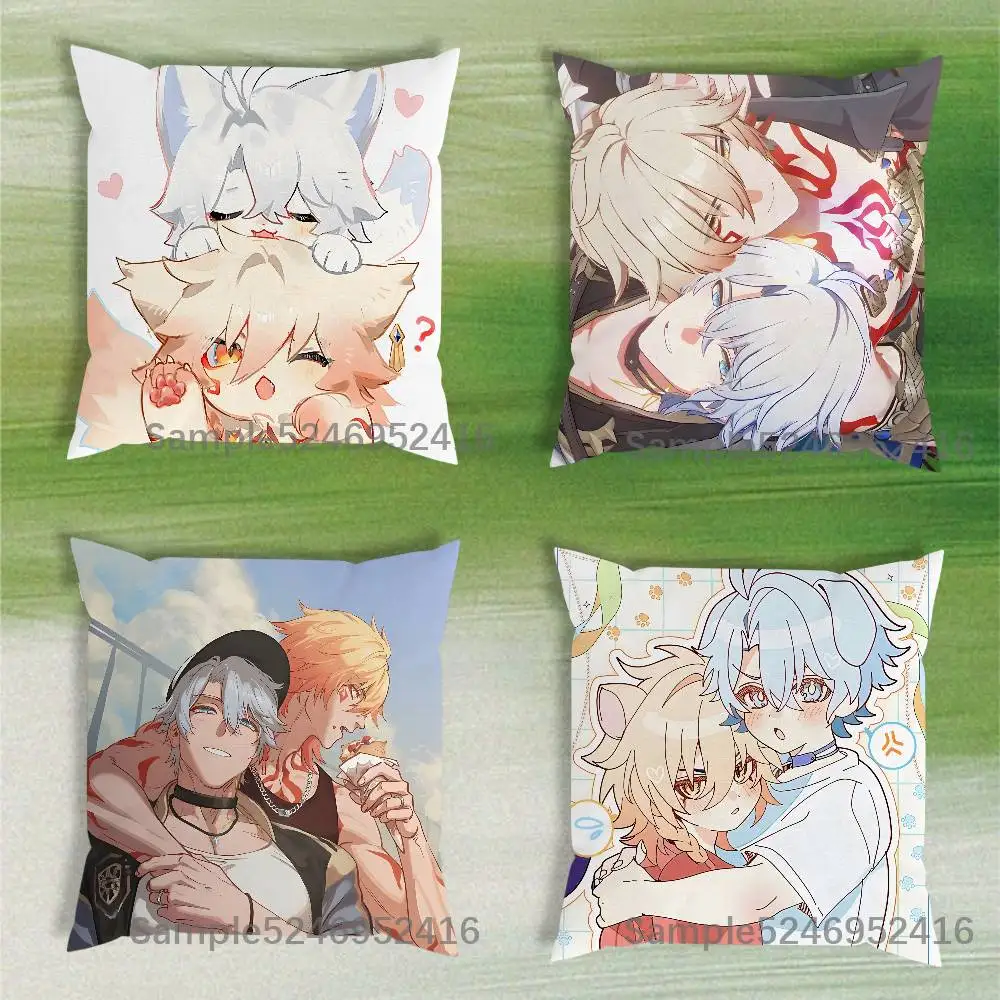 

P-Phaidei Phainon Mydei Pillowcases Cute Funny Pillow Case For Wedding Party Home Decor Comfy Pillow Cover