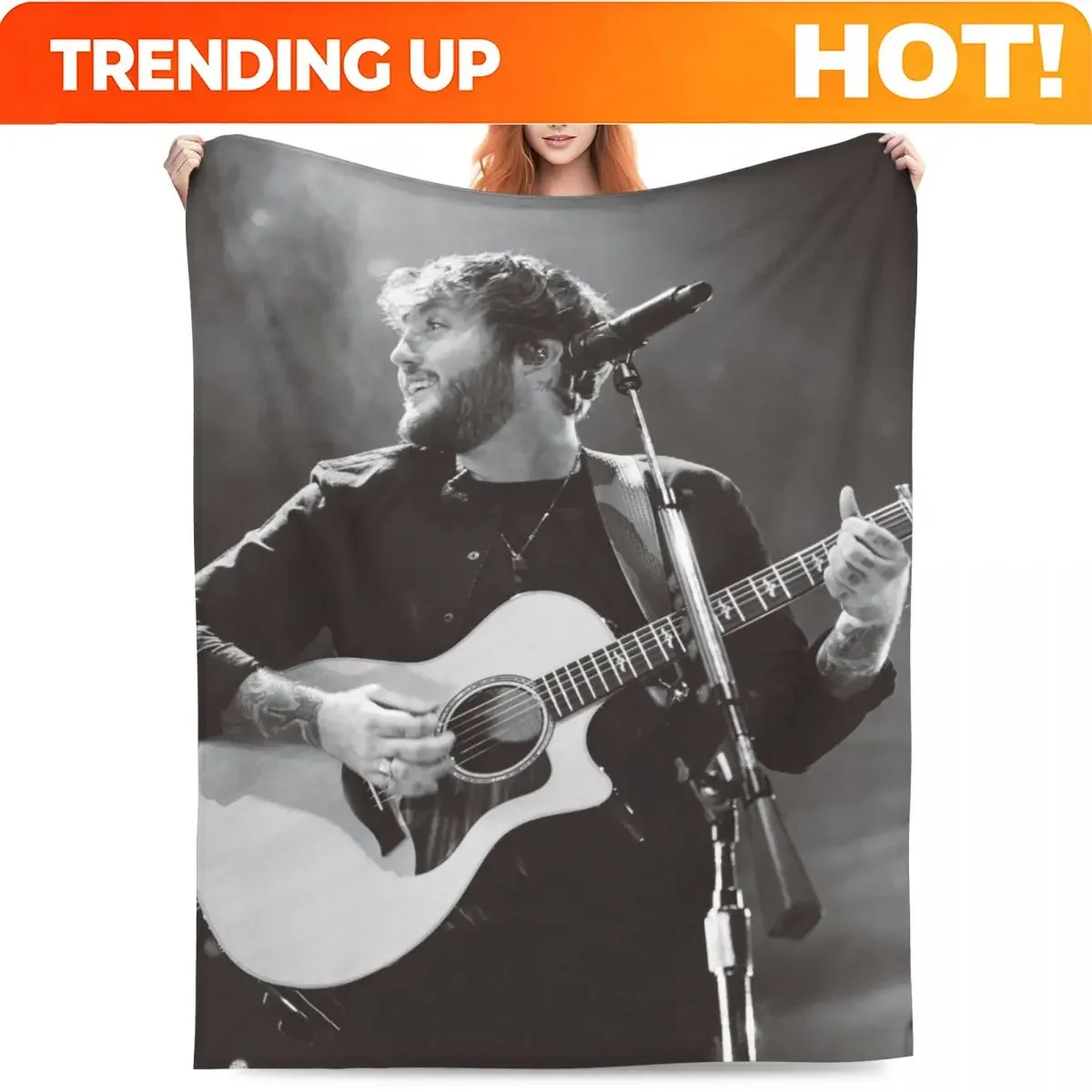 Custom James Arthur Itll All Make Sense In The End Blankets Fleece Throw Blanket Throw Blankets For Home Bedroom Throws Bedsprea