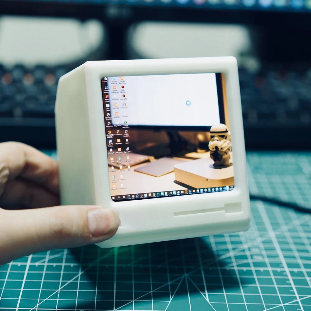 レトロ テレビ型モニター 本体 レトロなテレビ風デザインを採用した23.6型ゲーマー向け液晶