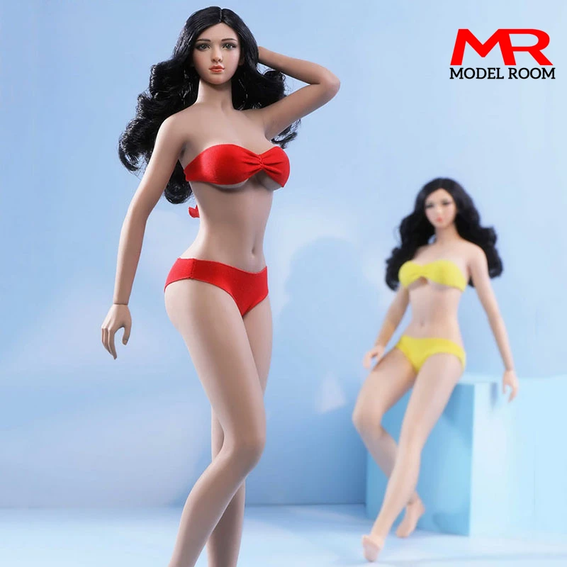 

TBL PHMB2022-S48 S49 1/6 Mid Bust Female Seamless Body Detachable Feet Narrow Shoulder Pale/Suntan Action Figure Doll In Stock