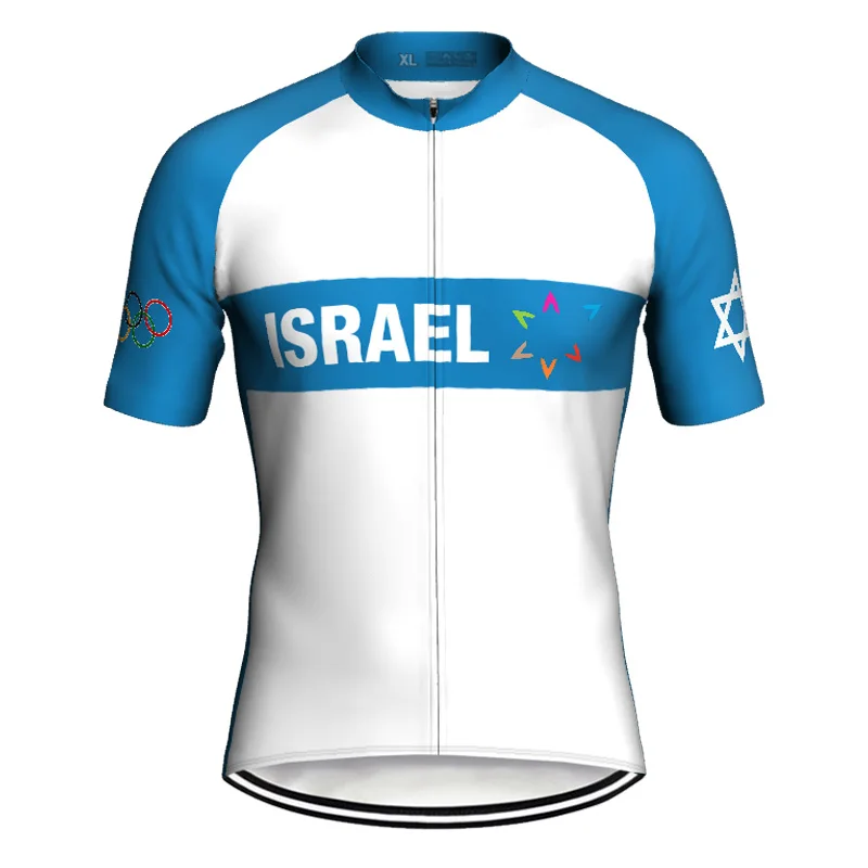

israel Cycling Jersey Short Sleeve Top Bicycle Coat Road Bike Shirt Motocross Clothes Arrogant Wear Jacket Sweater Racer Jersey