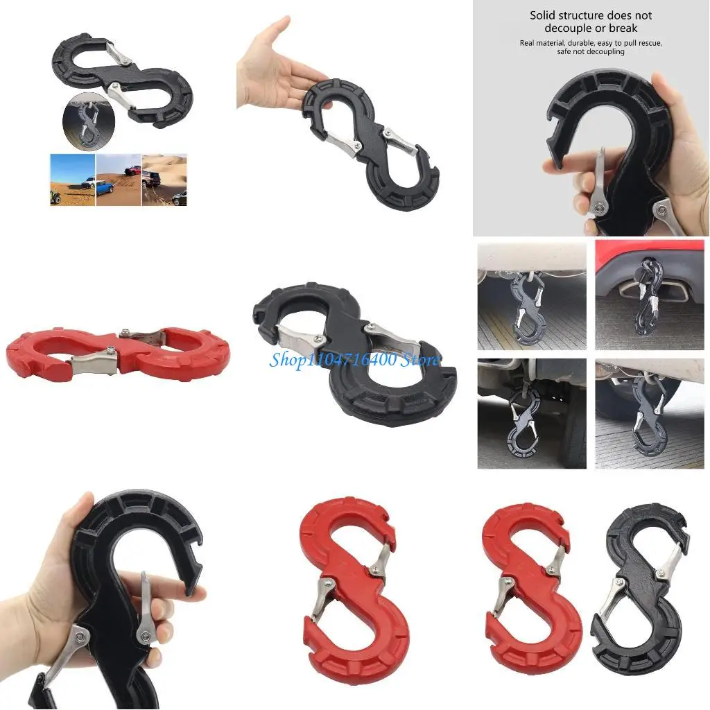 

y1gd Quick Release Winch Hook Heavy Duty Duty Liber Trailer Steel Slip Looce для автомобильного ATV Suv Universal Auto Steel