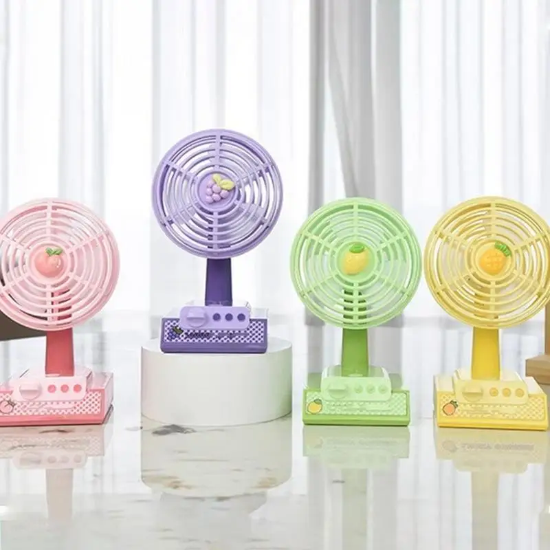 Mini Table Fan 3 Speed Adjustable Personal Cooling Fan Personal Cooling Fan Desktop Personal Fan Portable Fan Rechargeable Table