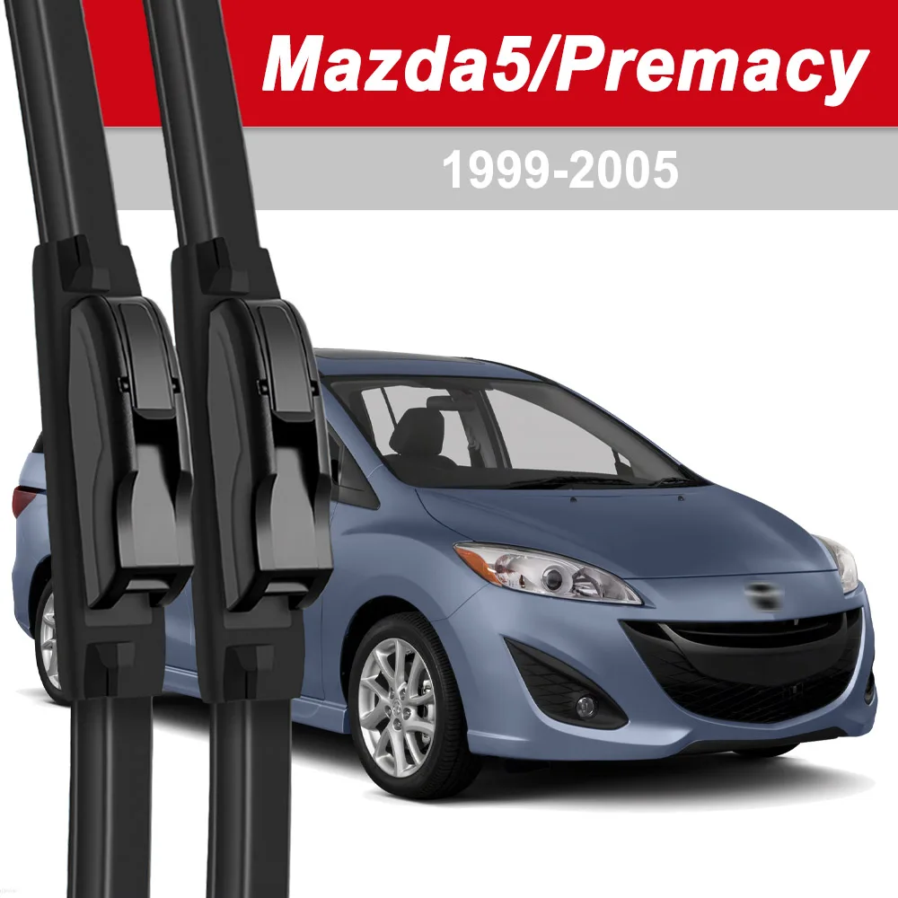 

For Mazda Premacy Mazda5 1999-2005 Car Wiper Blade Windshield Wiper Refill 2PCS Car Accessories 2000 2001 2002 2003 2004