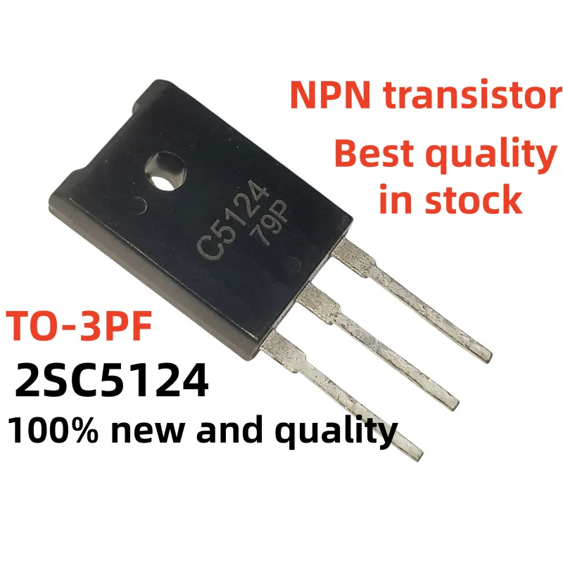 5pcs 100% new 2SC5124 2SC5143 TO-3PF 2SC5148 2SC5149 2SC4589 2SC4916 NPN transistor