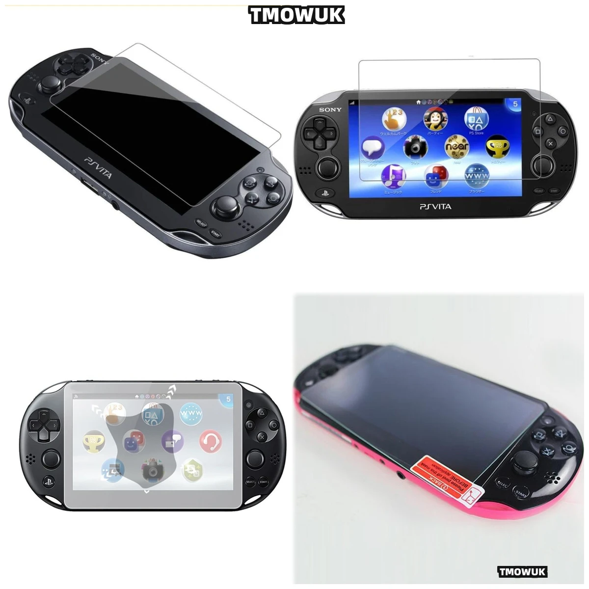

Crystal Clear 9H Tempered Glass For Sony PS Vita 1000/2000 - Anti-Scratch, UV Protection