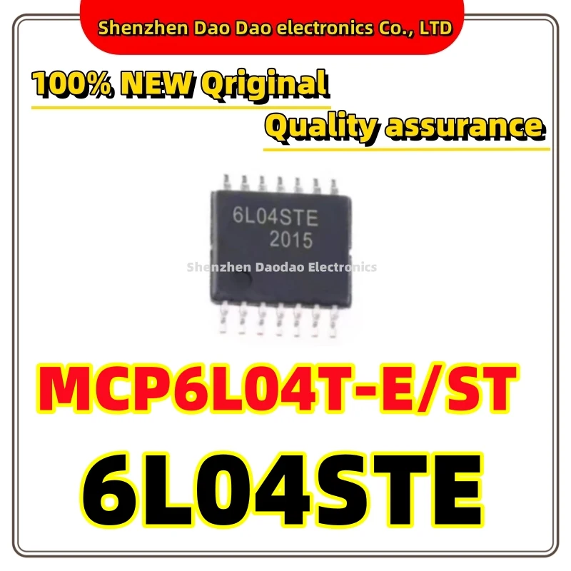 

10Pcs MCP6L04T-E/ST Silk Screen 6L04STE TSSOP-14 Operational amplifier chip IC new original