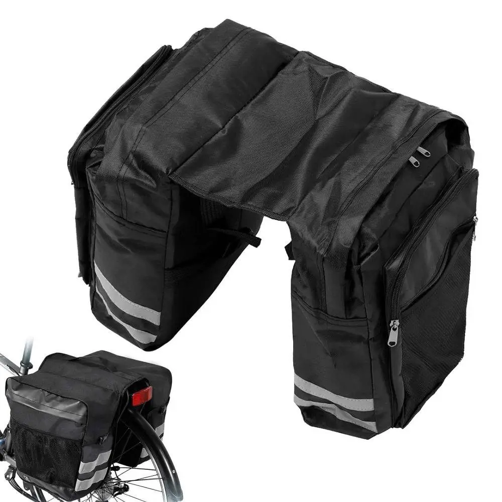 Rücksitz-Gepepptasche، متعددة الوظائف Fahrradsatteltasche، Große Kapazikot Fahrraddrager-Hecktasche، Wasserdicht