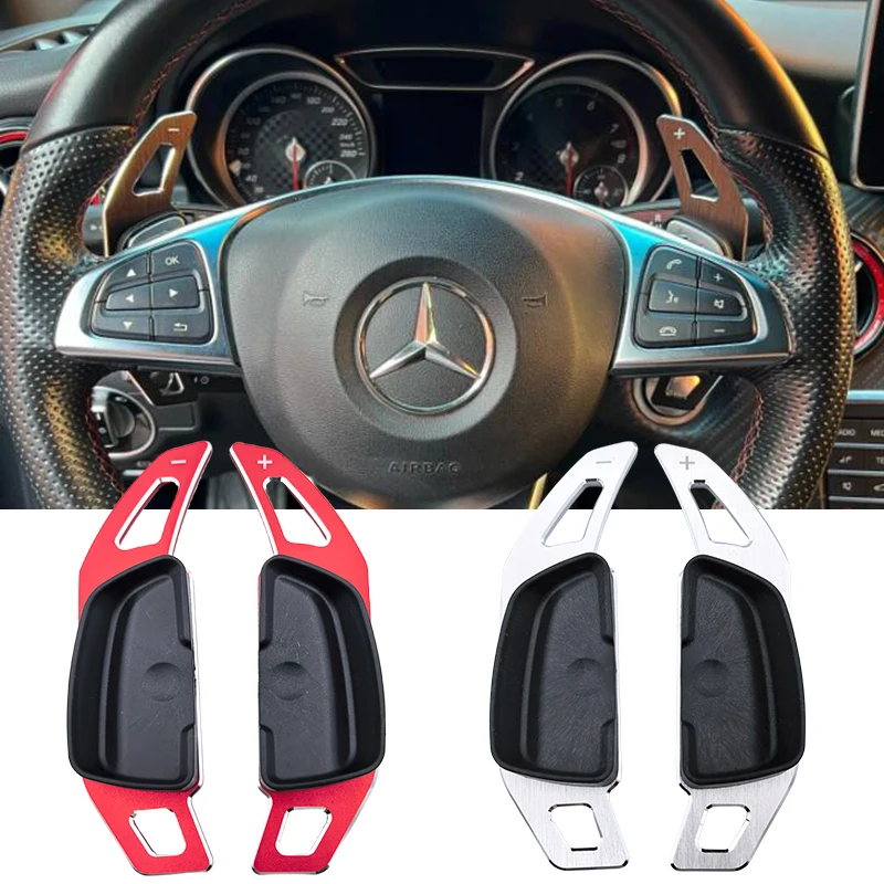 Car Steering Wheel Paddle Shifter Gear Shift Extension For Mercedes-Benz A C Class W177 sedan V177 A180 A180d A200 A250 W205