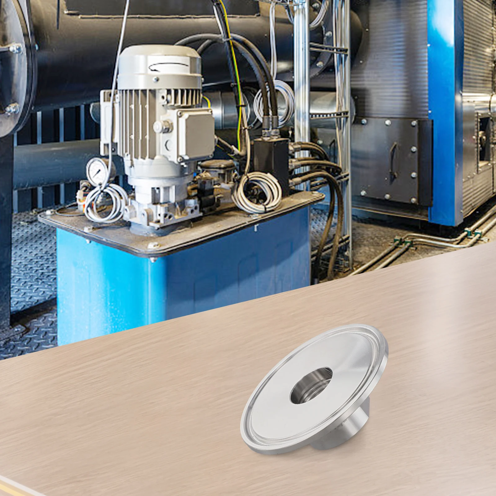 

Соединитель с внутренней резьбой NPT 1/2 дюйма, 64 мм, для систем высокой чистоты, компоненты оборудования