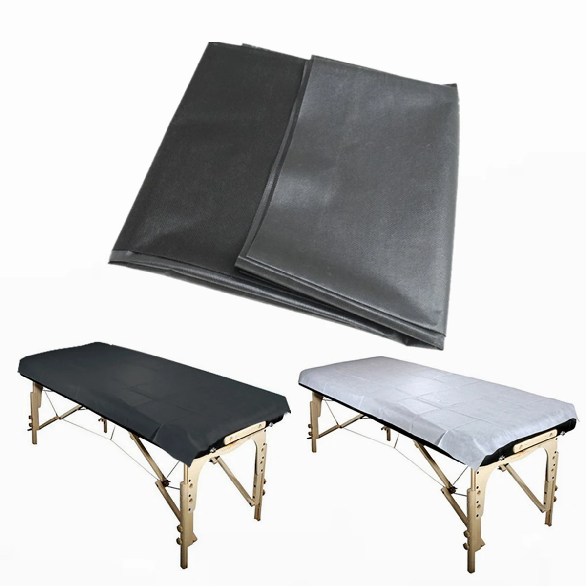 Disposable Bed Sheet Waterproof Oil-proof Chair Cover for Salon SPA Tattoo Massage Table Hotels Bed Sheets Cover 40 x 90 inch