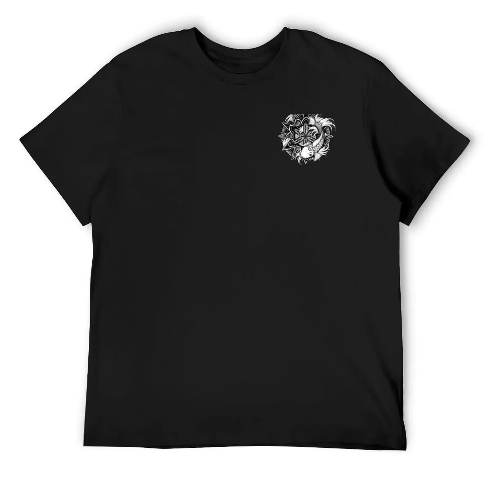 

koi small T-Shirt luxury clothing labubu custom shirt Anime t-shirt plain black t shirts men