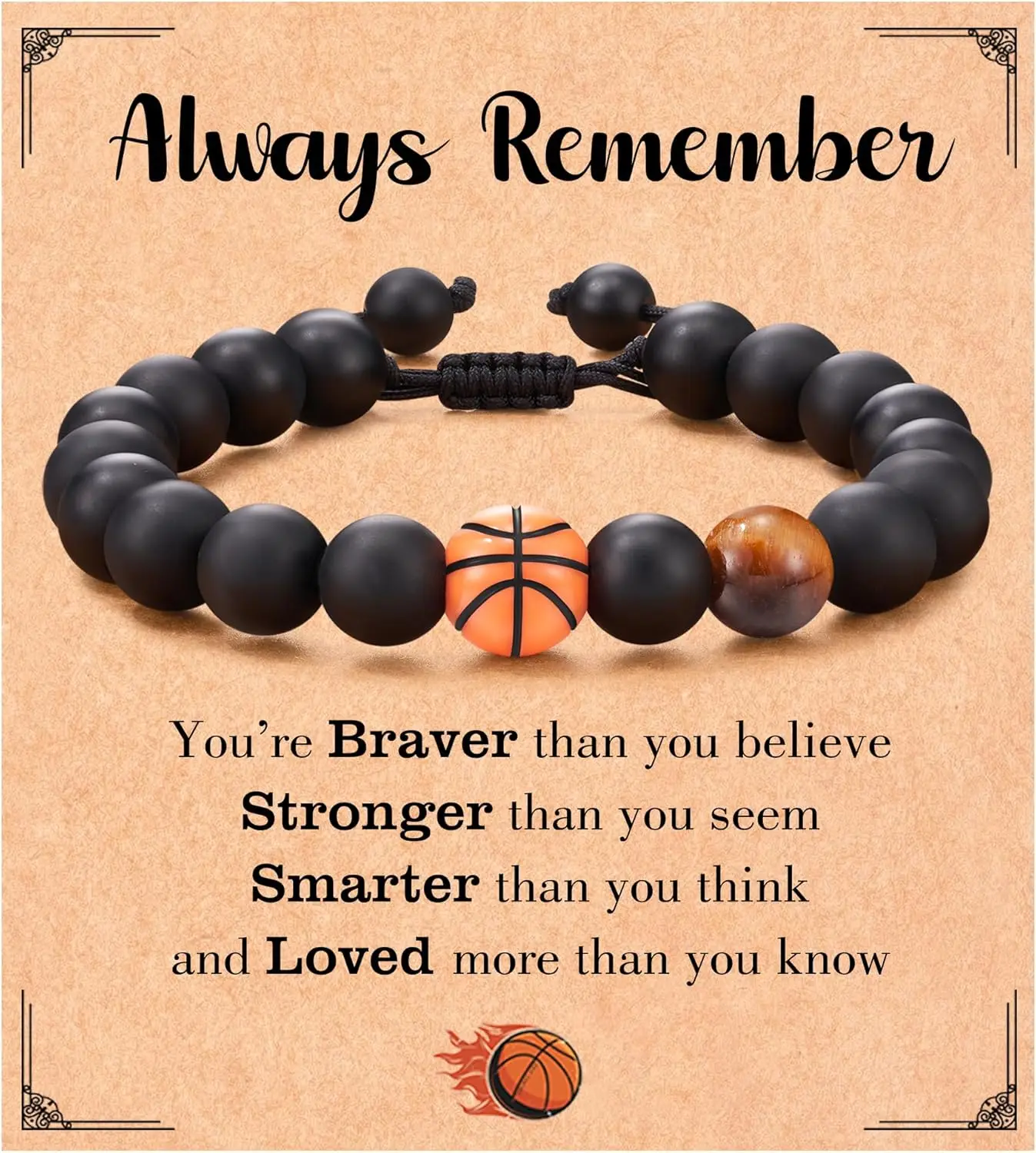 

Basketball Bracelet Gifts for Boys Girls, Teen Boys/Girls Gift Ideas for Christmas Graduation Birthday