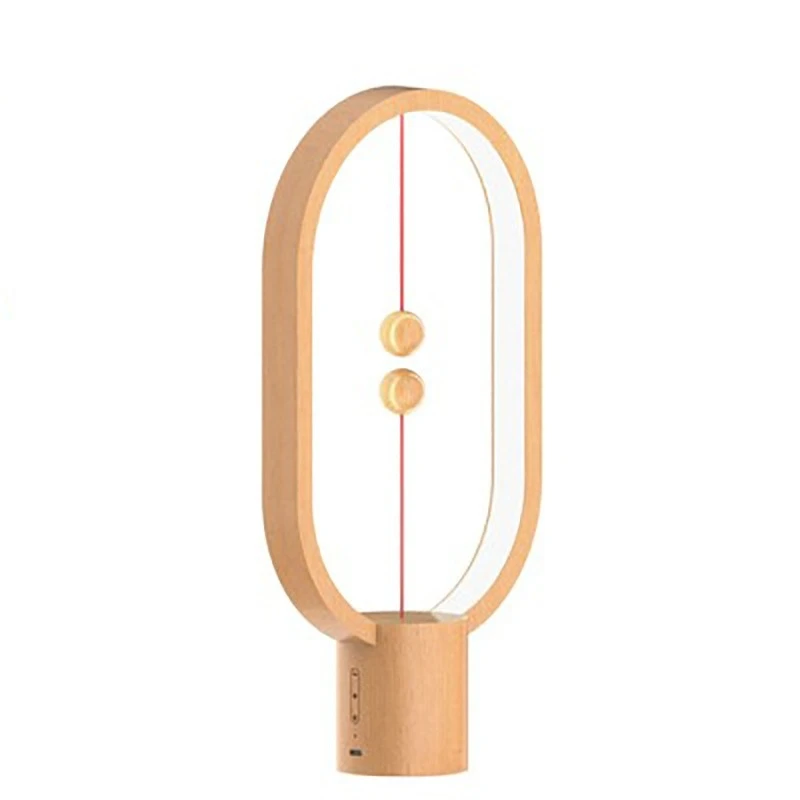 Balance  Magnetic levitation LED lamp Bedside lamp Readable decorative lamp
