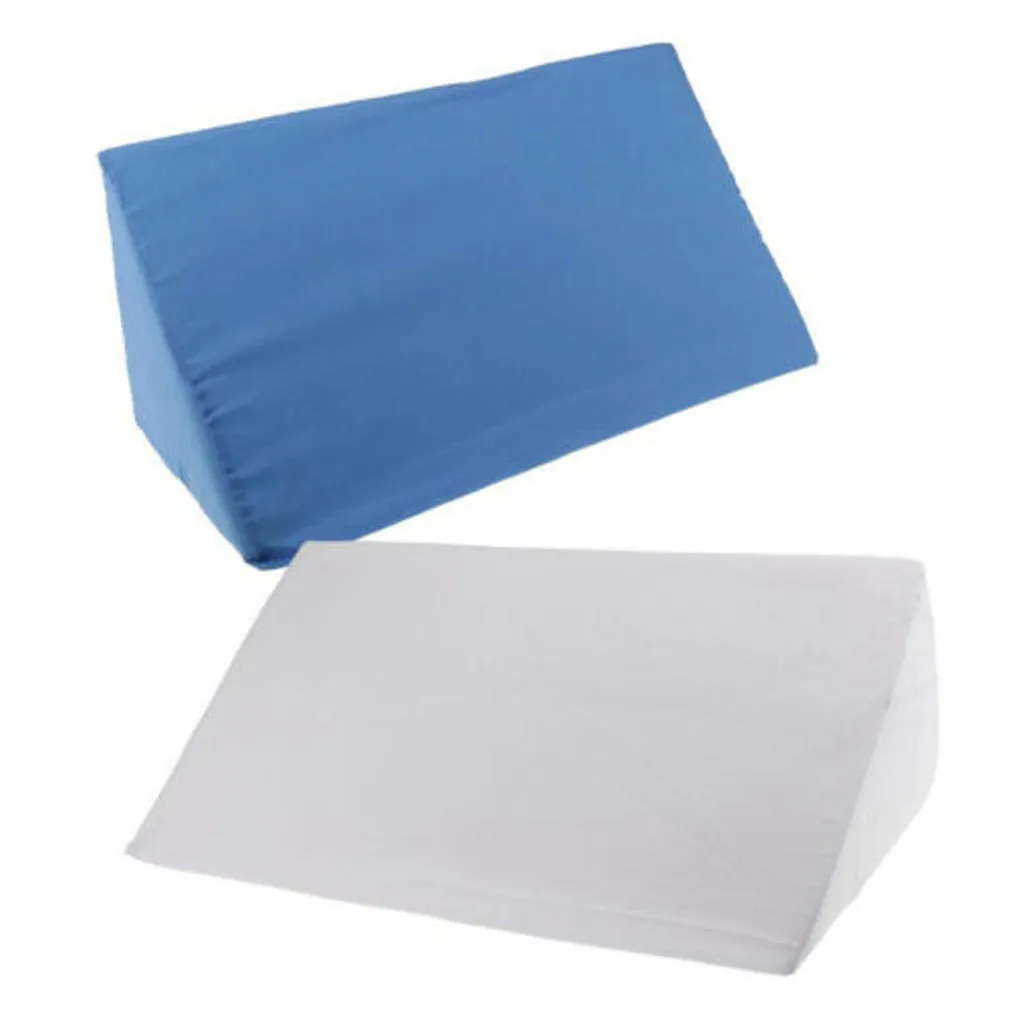 Wedge Pillow for Sleeping Acid Reflux After Surgery Triangle Elevated Pillow for Bedside Dormitory Office Air Layer Memory Foam