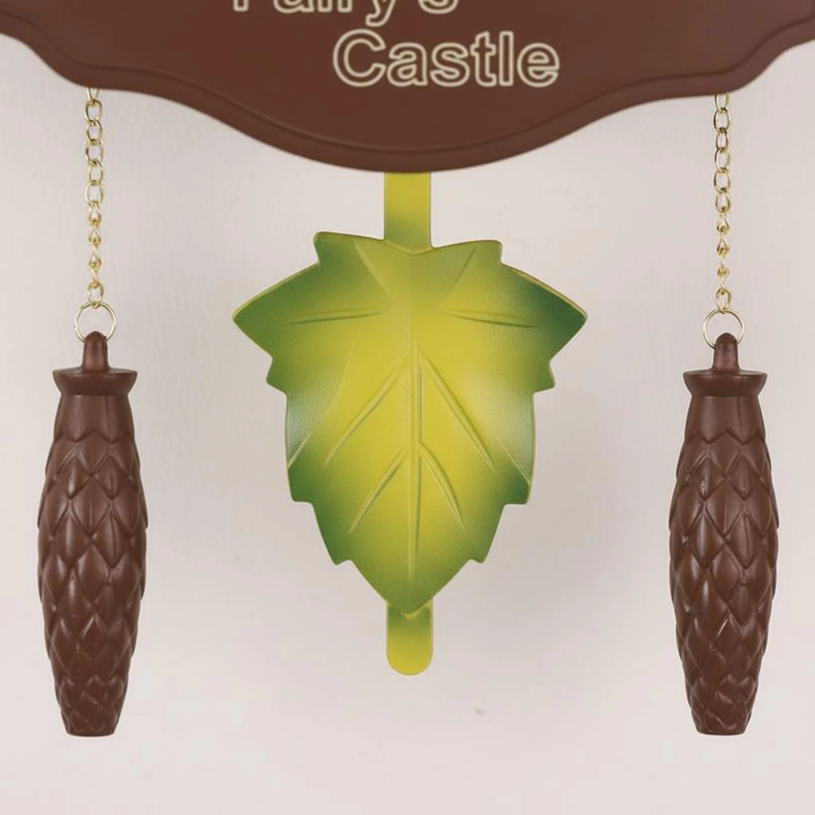 Retro Cuckoo Timepiece Battery Operated Wooden Cuckoo Wall Timepiece Home Decor Noiseless for Living Room