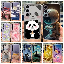 For Samsung Galaxy S24 Plus Case SM-S926B Cute Fashion Painted Cover Soft Slim Phone Case For Samsung S24 Ultra S 24 S24+ Fundas