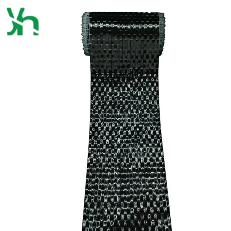 幅10cm、12K、300gの単方向炭素繊維生地、船舶やヨットの船体に使用され、軽量の補強材です。