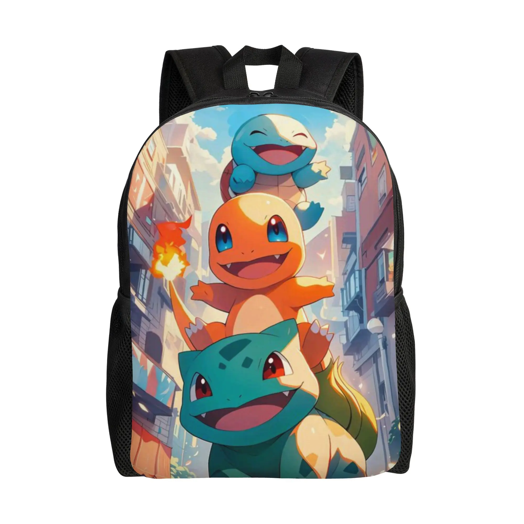 

Squirtle Schoolbag Back to school season Cartoon Water Turtle Personalised Backpack