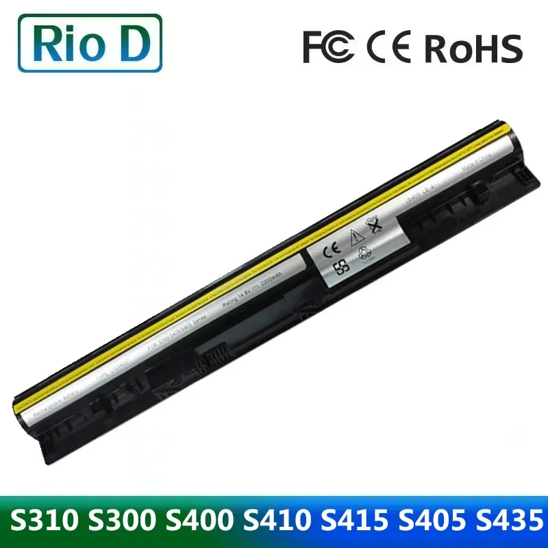 14.4V 32Wh New  Laptop Battery for lenovo IdeaPad S310 S300 S400 S410 S415 S405 S435 L12S4Z01 L12S4L01