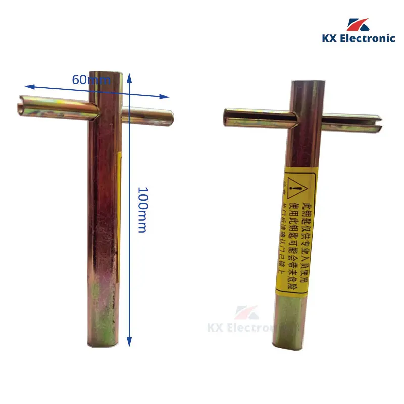 1 szt. klucz trójkątny do windy o długości 100 mm / Profesjonalny klucz trójkątny / Klucz trójkątny do drzwi windy