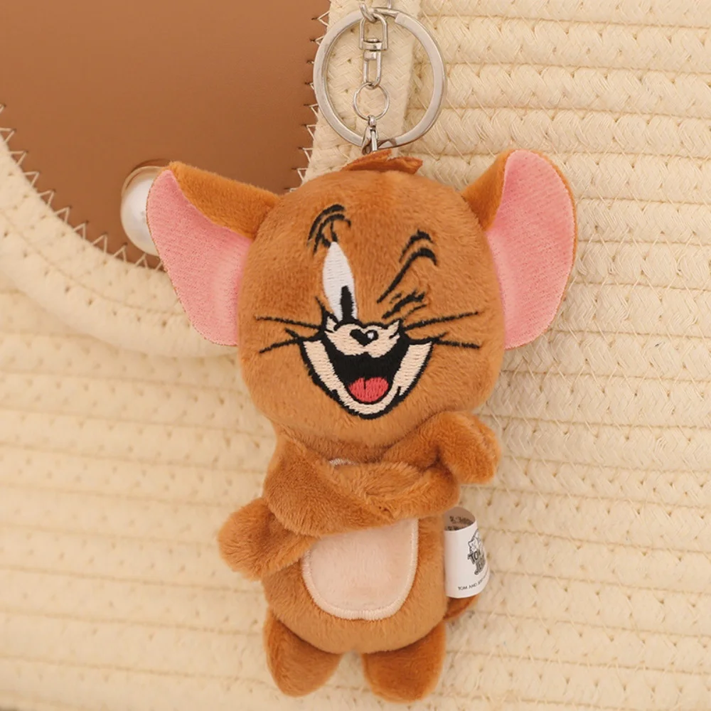 本物のトムとジェリーぬいぐるみおもちゃかわいいトーマス猫ロングアームハグ胸漫画人形バックパック装飾アクセサリーギフト