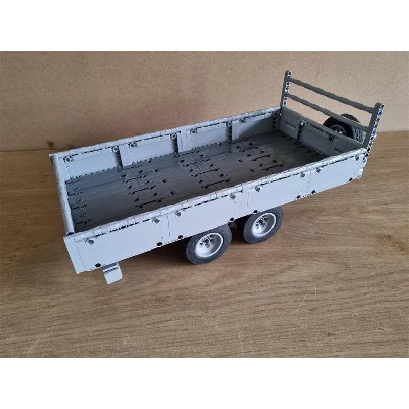

MOC-205307Cargo G500 Professional Line 42177 Dump Trailer Building Blocks Model865PartsMOC Creative Boys Kids Birthday Toy Gifts