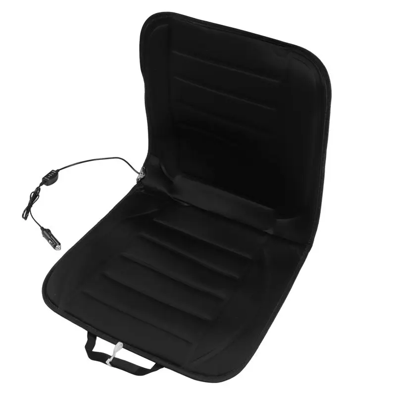 A21F-Heated Car Seat Cushion - Auto Seat Cover Warmer Auto Headed With Lumbar Support -Ice Cold Winter Weather Protector Heater