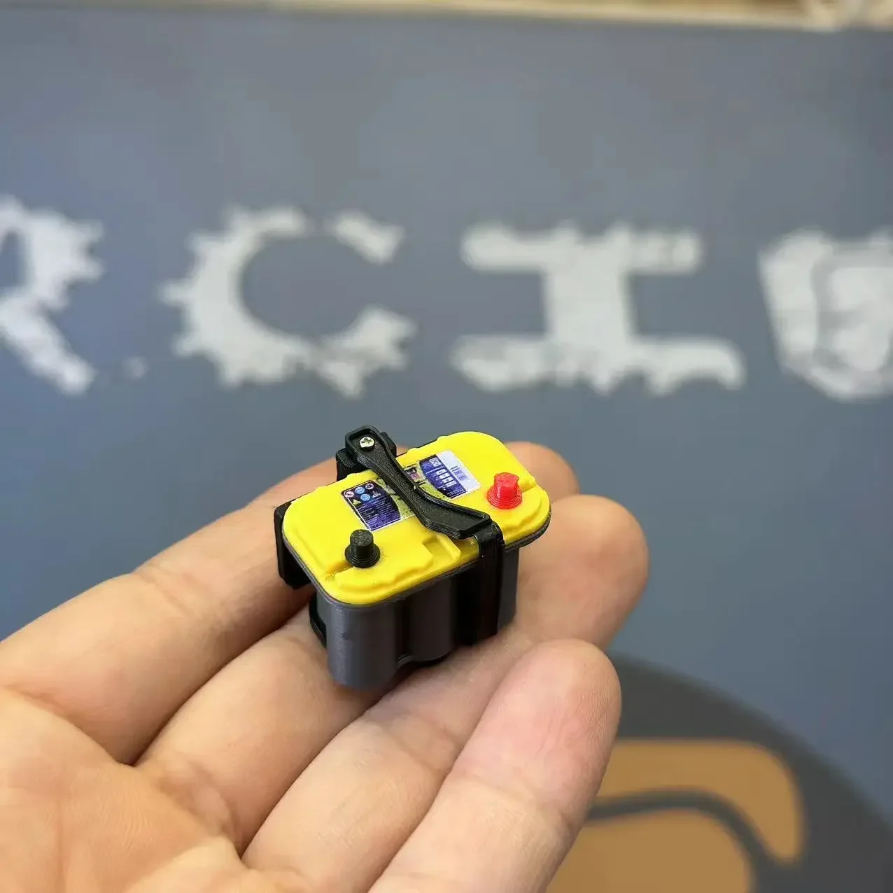 RC Simulato Mini Auto Motore di Stoccaggio Elettrico per 1/10 RC Crawler Auto Traxxas TRX4 SCX10 TRX6 Accessori