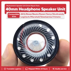 40mm Speaker Driver Unit for Bose OE2 AE2 SoundLink SoundTrue QuietComfort  3 15 25 QC3 QC15 QC25 QC35 Headphones