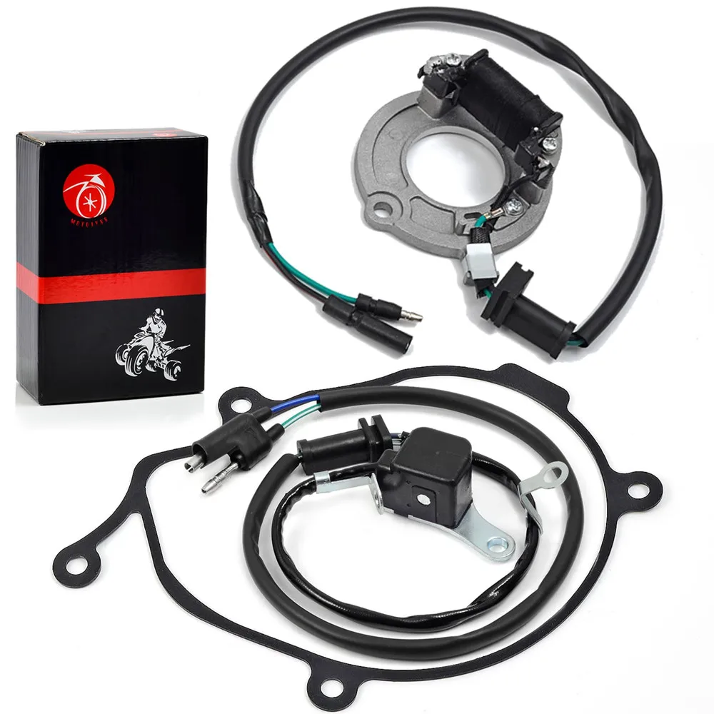 Stator und Impuls spule & Dichtung für Honda cr80r cr80rb 2006-2010 cr85r cr85rb 1996 2002 31120-gbf-831 30300-gc4-601 – Detail 1