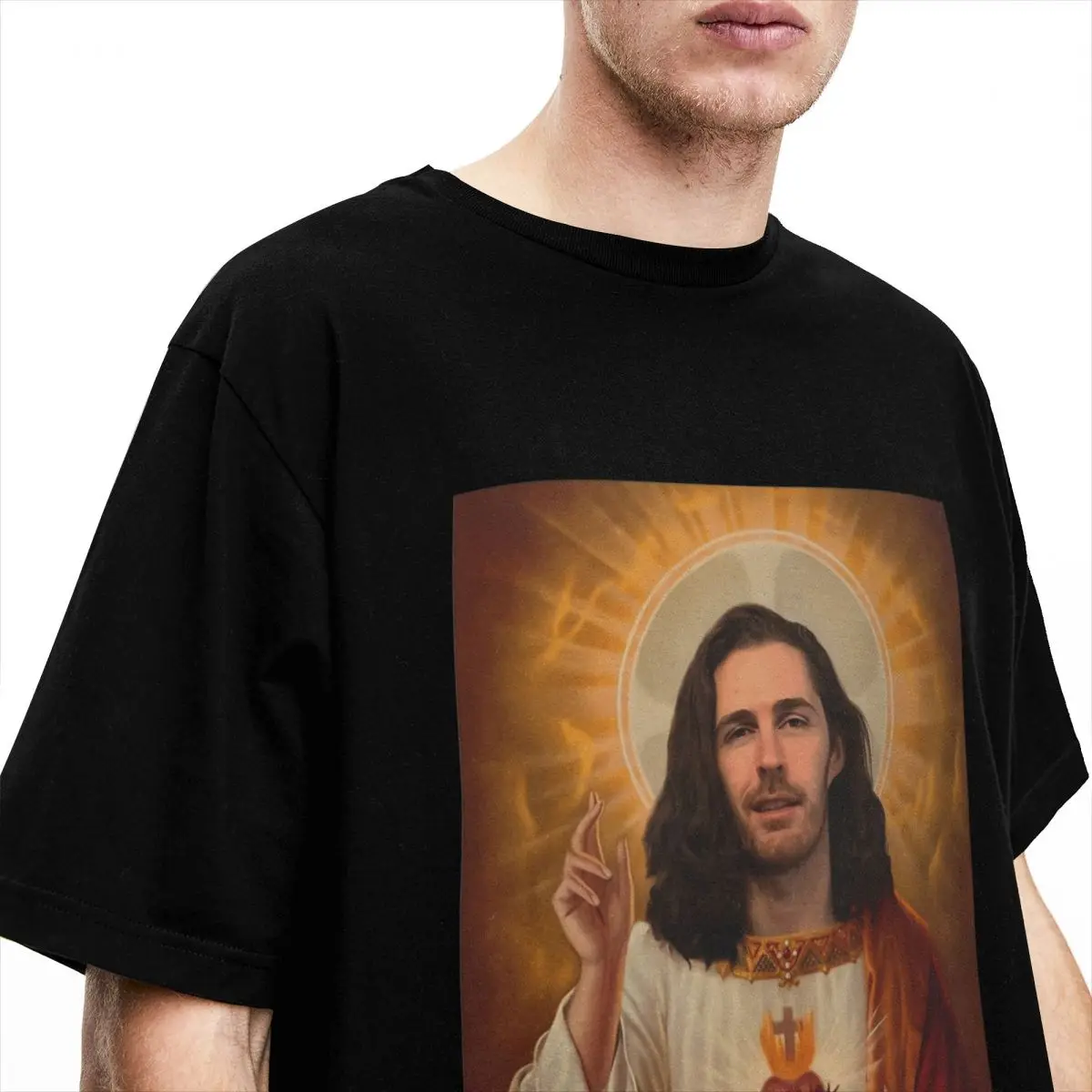 Men Women\'s Hozier Christo Funny Jesus Singer Music T Shirt Accessories Cotton T-shirt Clothes Vintage Tees Summer