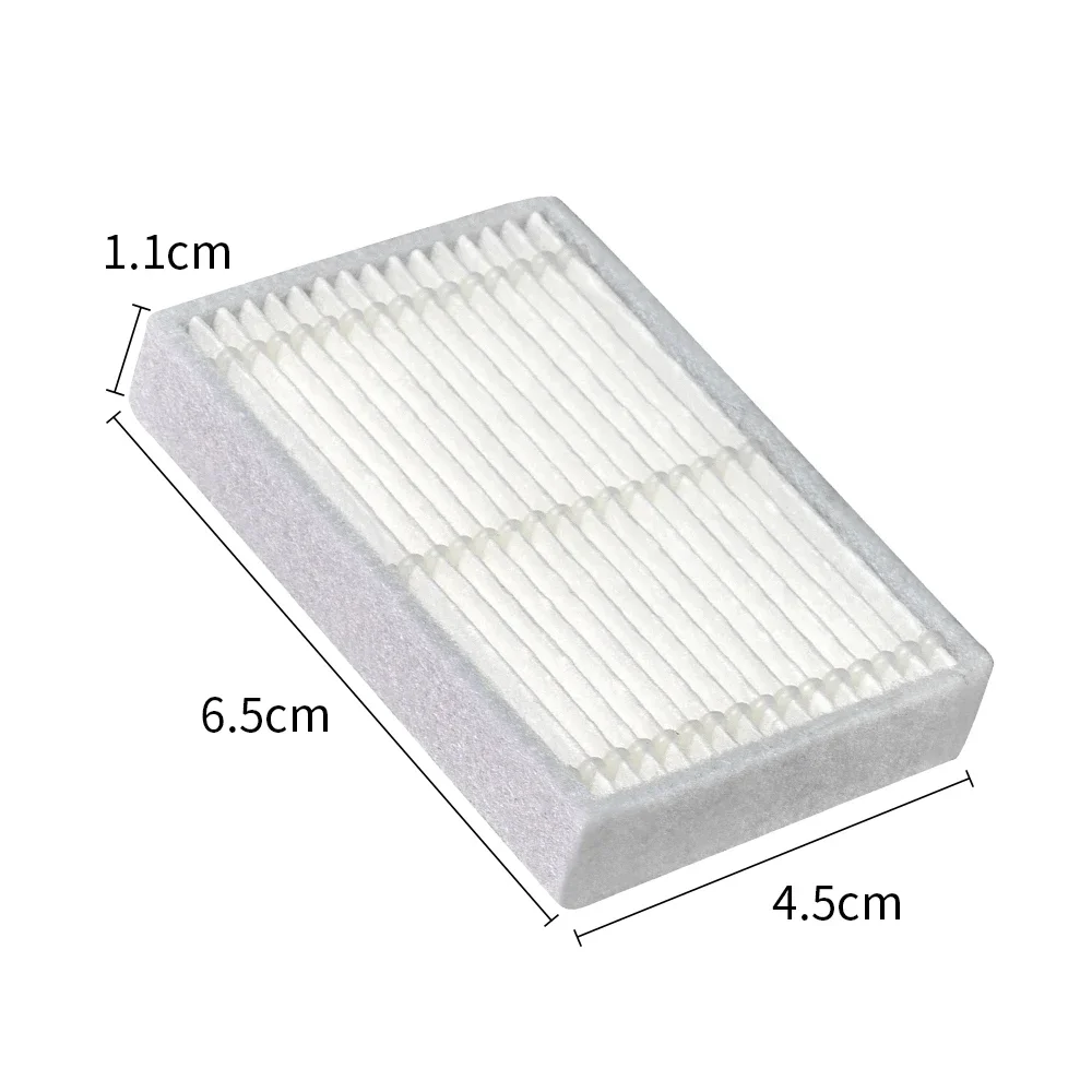 Robot Vacuum Cleaner Parts HEPA Filter for Panda X600 Pet Kitfort KT504 Robotic for Midea Mvcr03 VCR15 VCR16