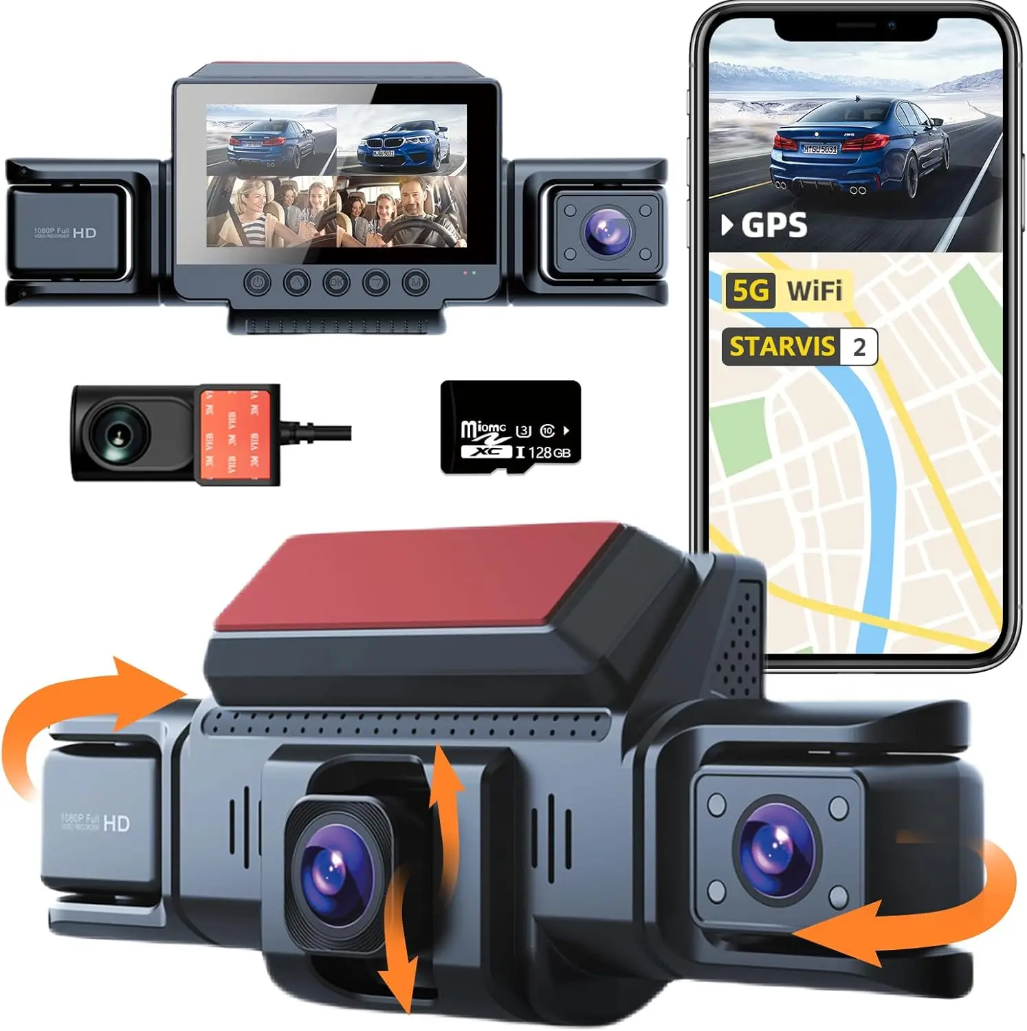4 Channel Dash Cam … - image