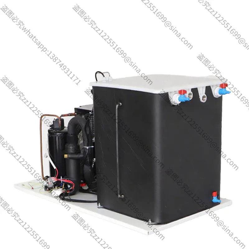 For 1.5P Chiller Heat Exchange Chiller Test Water Cooler 220V Compressor Ice Blanket Refrigeration Unit
