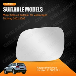 Espejo retrovisor calefactado de lado izquierdo para coche VW Touareg, 2002, 2003, 2004, 2005, 2006, 2007