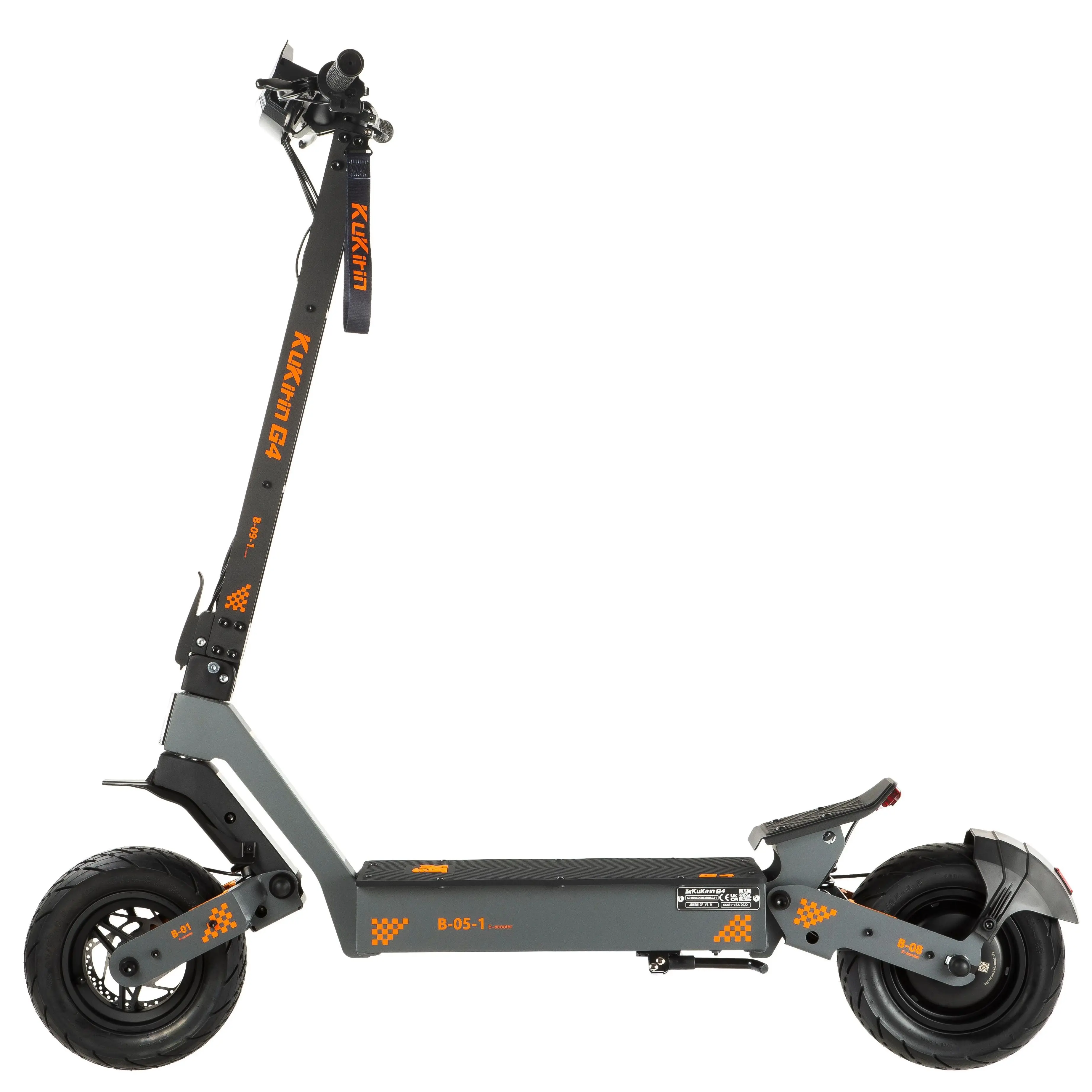 KuKirin G4 Offroad E-Scooter 2000W Motor 60V/20Ah 11-Zoll Geländereifen 70km/h & 75km Reichweite Allterrain-Erwachsenen-E-Scooter