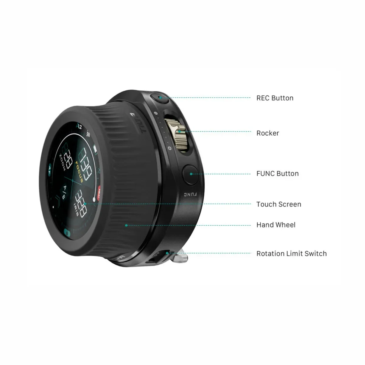 

WLC-T05 Wireless Touch Control Follow Focus Lens Control System