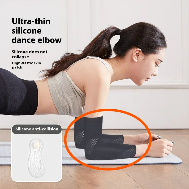

Ultra Thin Dance Knee Pads Elbow Sleeves Protect for Women Fitness Jazz Yoga Ballet Floor Work Protection Non Slip Sports Gear