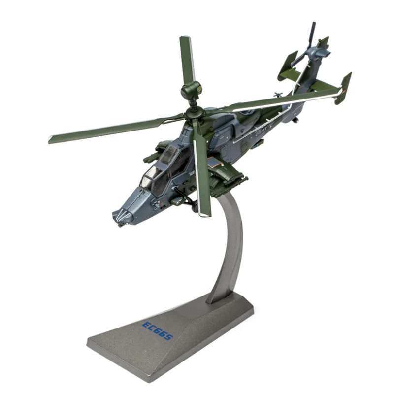 1/72 Scale EC-665 EC665 UHT Eurocopter Tiger Helicopter Replica Model Army Fighter Aircraft Airplane For Collection