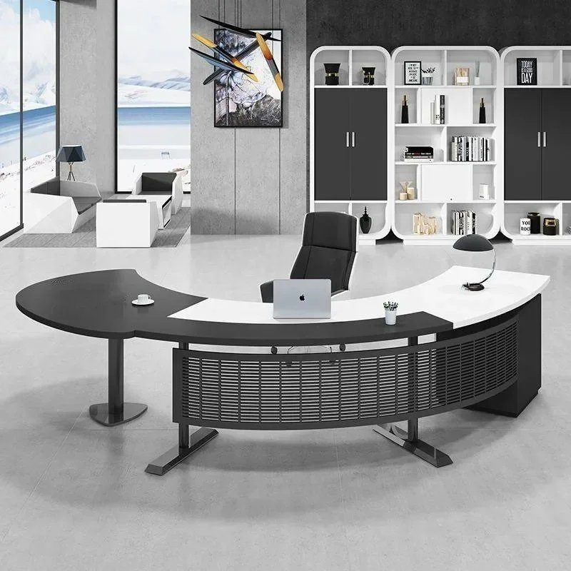 NXX Long Gadgets Office Desk Drawer Computer Modern Reception Office Desk Display Multifunctional Escritorio Oficina Salon Furni
