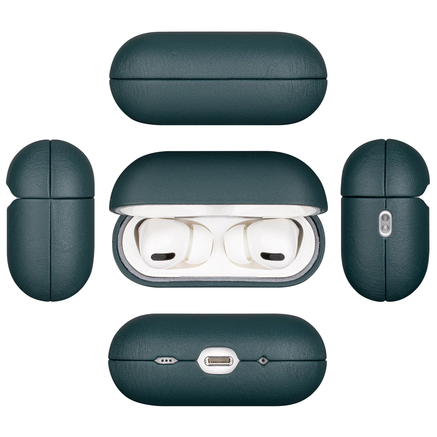 ل Airpods Pro 3 (2025) حافظة واقية لسماعات الأذن من الجلد الطبيعي سماعة لاسلكية تعمل بالبلوتوث سماعات فاخرة غطاء مقاوم للخدش #5