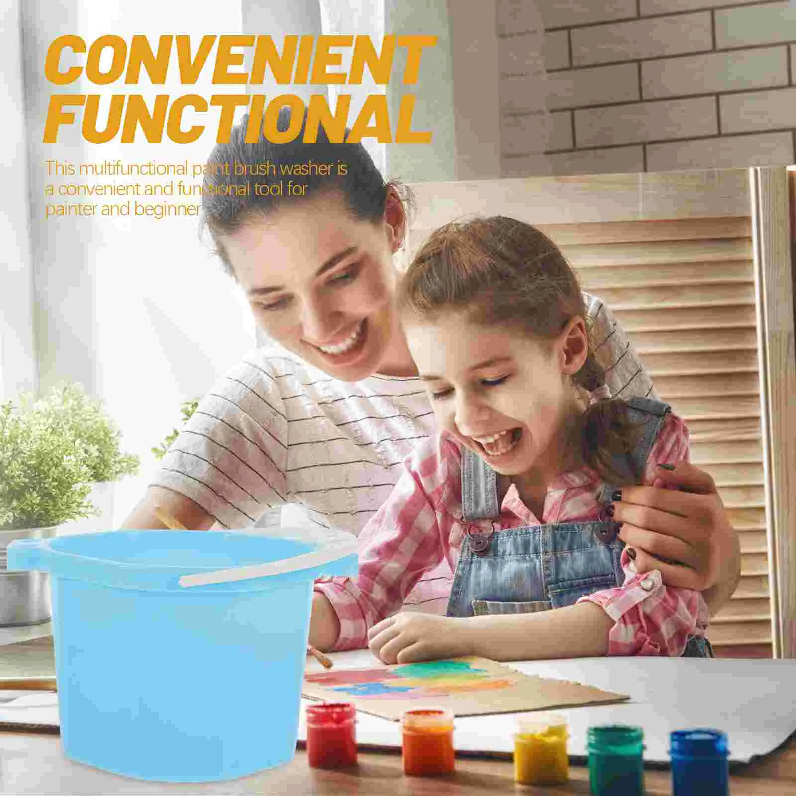 Artist Paint Brush Cleaner Compacte wateremmer Handige wasmachinebak