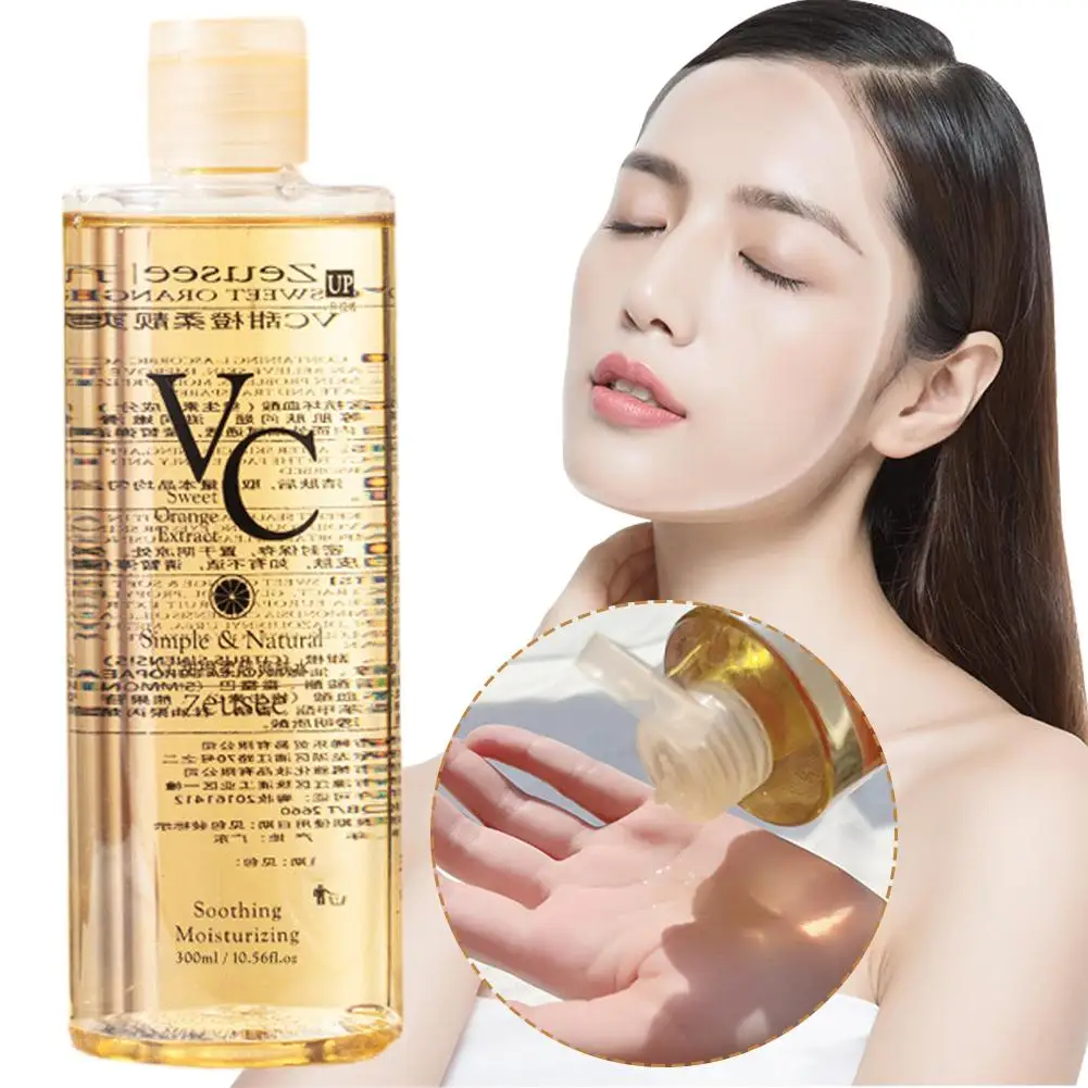 Producto Productos para el cuidado de la piel con vitamina C, tóner VC, refrescante, hidratante, rejuvenecedor, tono de piel, compresa húmeda, loción de esencia, cuidado de la piel