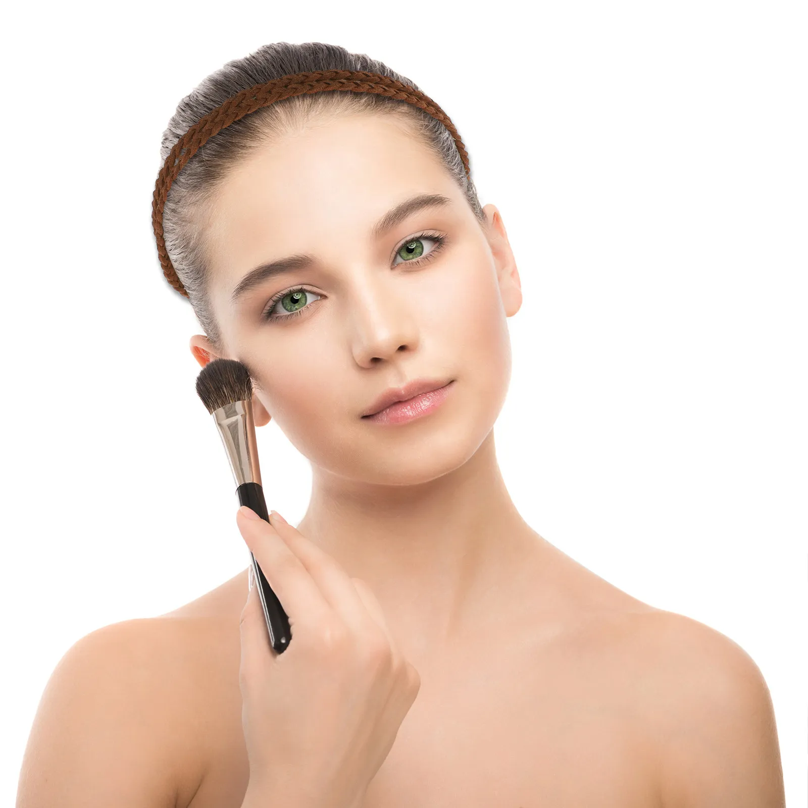 

Повязка на голову из плетеной тесьмы ручной работы цвета конфет, регулируемая, в стиле ретро, из замши, идеально подходит для вечеринок, свадеб и повседневного использования.